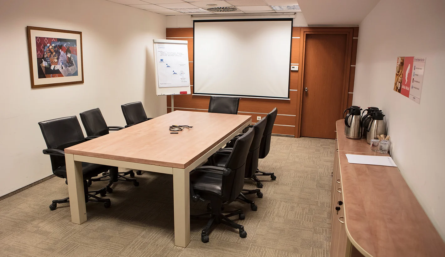 Turquoise Meeting Room - Room Image